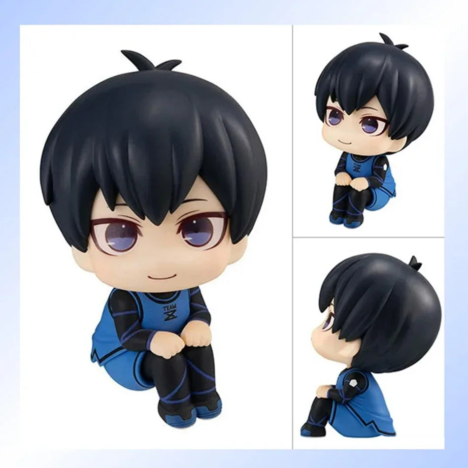 Blue Lock Anime Figure Isagi Yoichi Chigiri Hyoma Bachira Meguru Nagi Seishiro Action Figures Collection Model Figurine Doll Toy