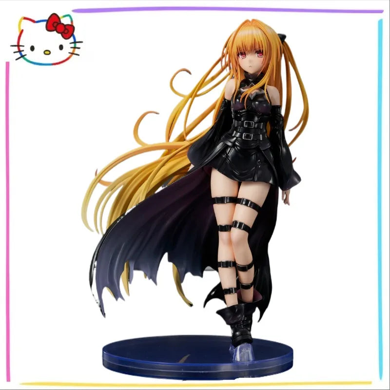 In Stock Original UnionCreative To LOVE-Ru Darkness Golden Darkness 20CM Black Trance Ver Figure Ornaments Gift Cartoon Anime