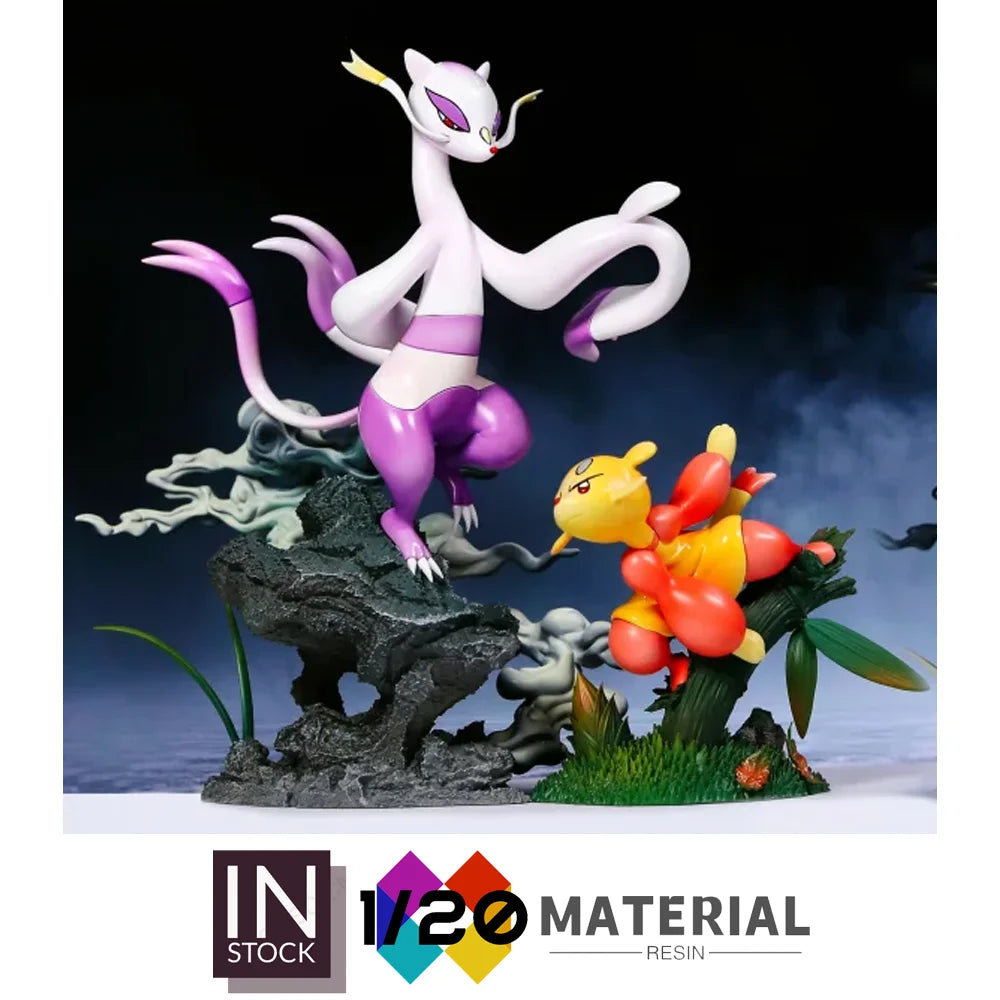 [In Stock]1/20 Resin Scale World [ChihiroSOCIETY] - Mienfoo & Mienshao [Split RE-MENT]