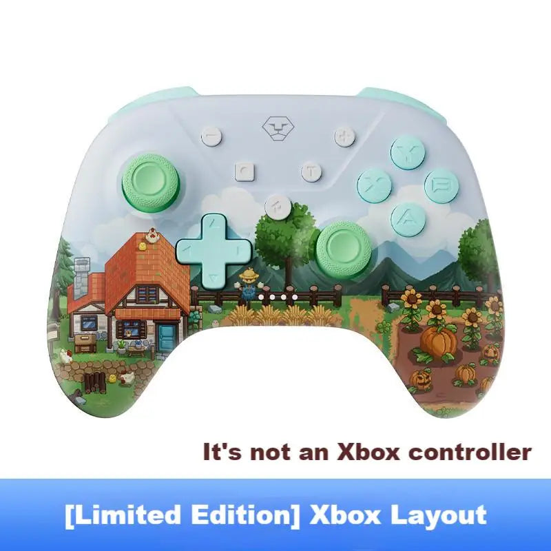 AOLION Bluetooth controller For Switch 2/1/PC/iOS/Android game pro Gamepad support Tubro Function