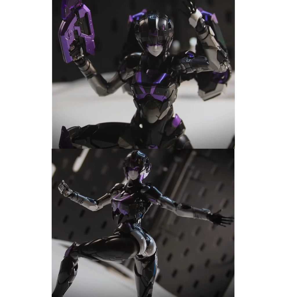 M Breed Infinite Charm M66337 AICY Darkened Skye Arcee Transformation Assembly Model Kit Action Figure Toy