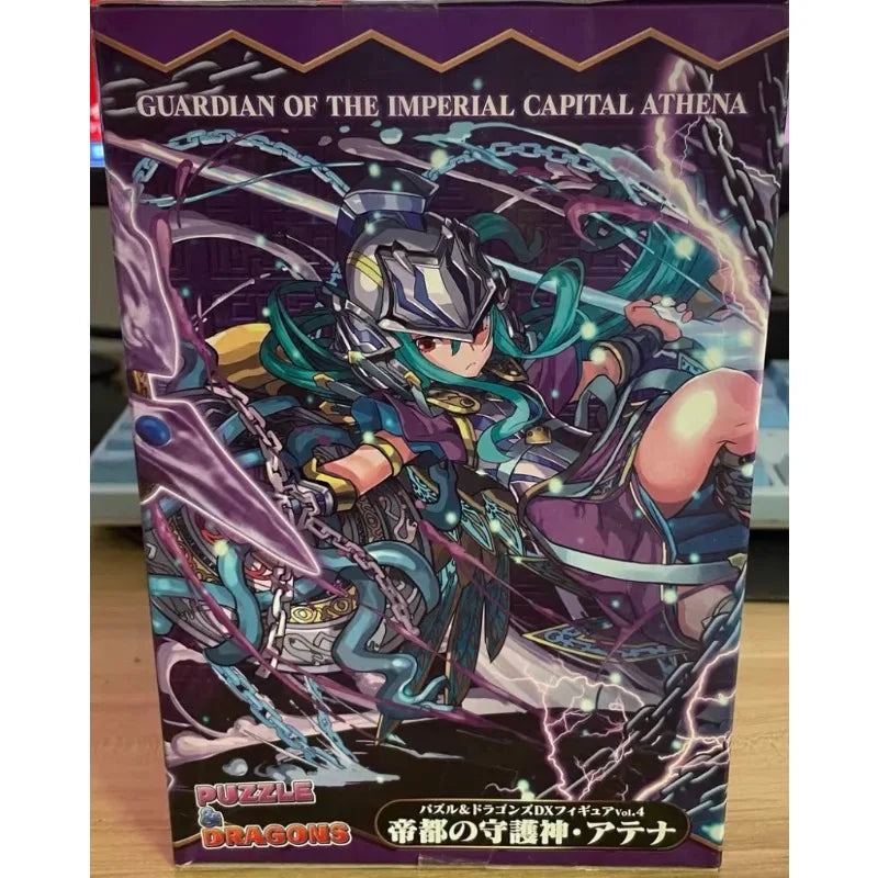 Original EIKOH Puzzle & Dragons DX Figure Vol.4 Guardian Deity of The Imperial Capital · Athena Toys Ornaments Model Gift