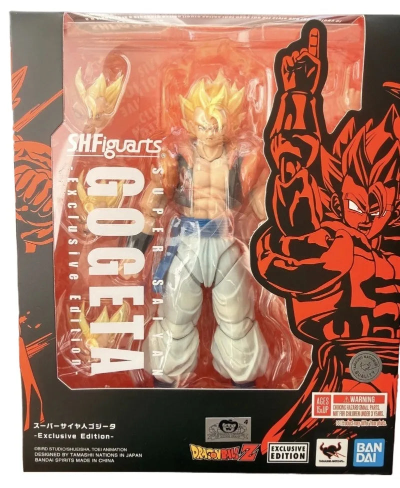 BANDAI Dragon Ball Z 2025 NYCC S.H.Figuarts SHF Super Saiyan Gogeta Exclusive Edition Model Toys