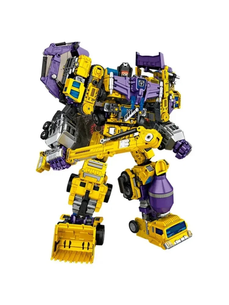 NBK Devastator 6in1 Combiner GT G1 Transformation Action Figure Toy Masterpiece Movie Model MP Deformation Car Robot Kid Gifts