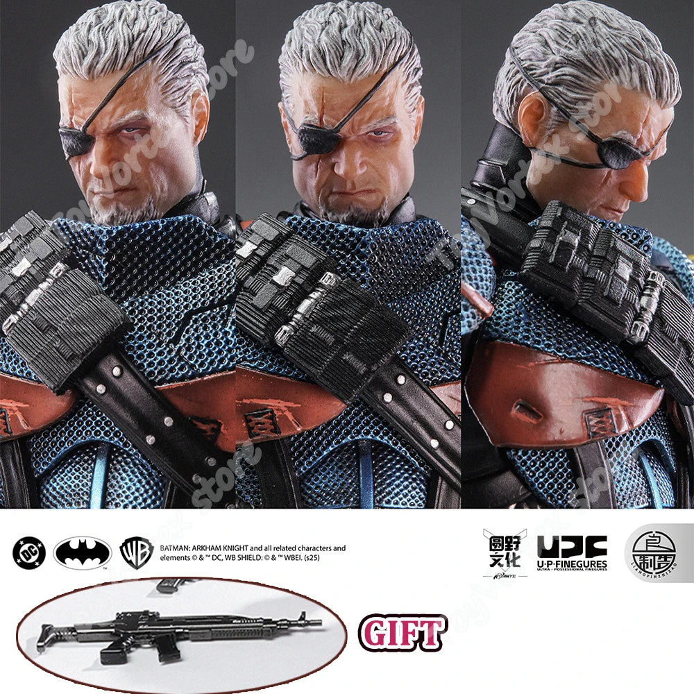 Pre-sale LPZZ 1/12 ROUNO CUEURE DC002 Deathstroke Arkham Knight Action Figure Model Movable Collectible Model Anime Figure Toys