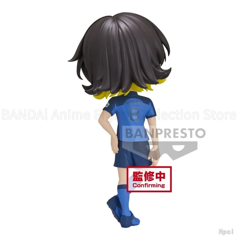Original BANPRESTO Q Posket BLUELOCK BACHIRA MEGURU A/B Version Anime Humanoid Toy Model Gift