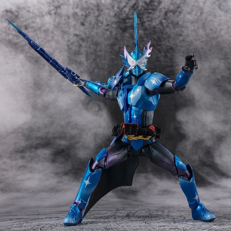 Original Genuine Bandai SHFiguarts SHF Kamen Rider XROSS SABER Anime Movable Doll Model Collection Toy Children's Gift