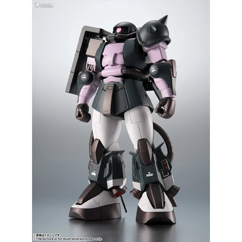 Officially Licensed  BANDAI Original GUNDAM ROBOT Series ZAKU II HIGH MOBILITY TYPE The Robot Spirits Figure