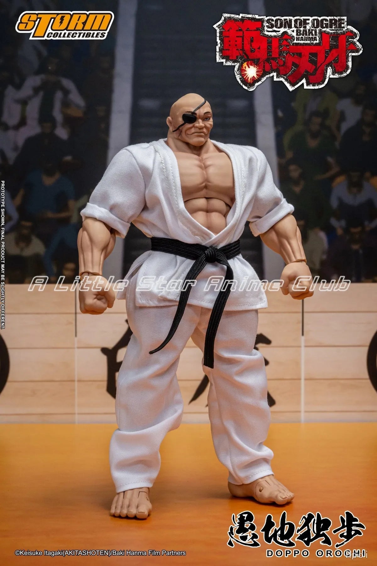 In Stock Original Storm Collectibles DOPPO OROCHI SON OF OGRE BAKI HANMA Action Figure Model Collection