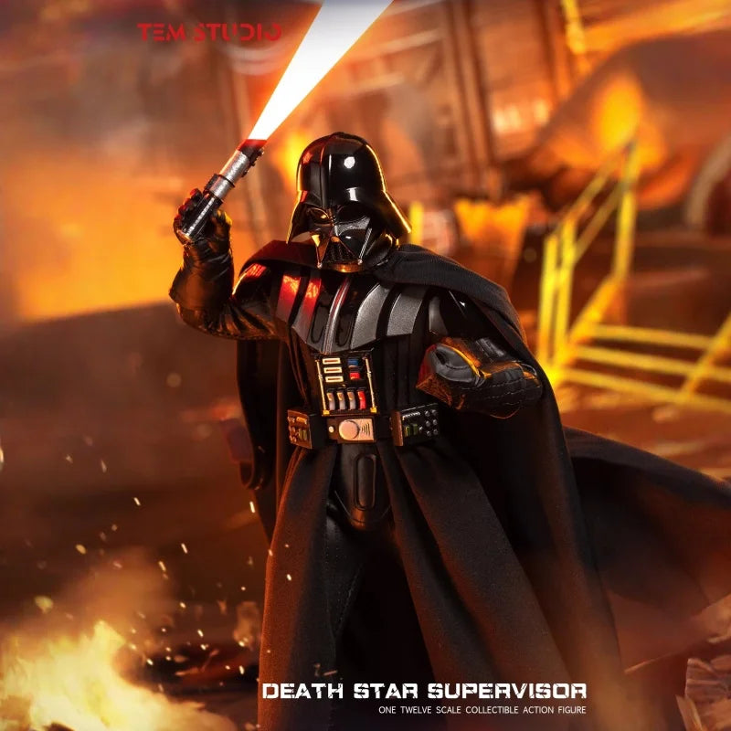 Tem Studio Star Wars Darth Vader Death Star Supervisor 1/12 Scale Action Figure Original Pvc Posable Collectible Detailed Toys