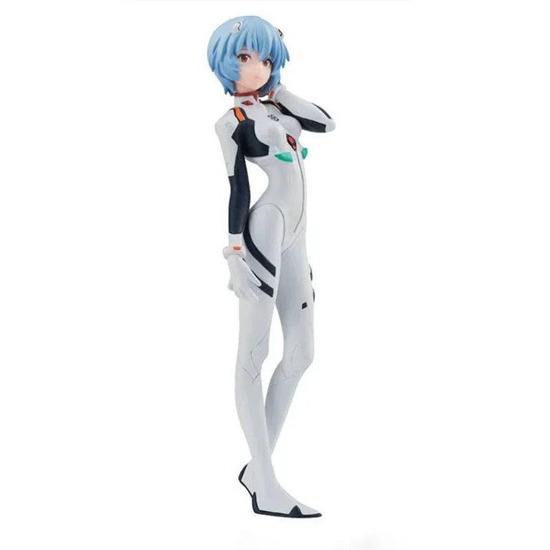 Anime EVA Asuka Langley Soryu Ayanami Rei Figure Toy Model Collection Gift Desktop Decoration PVC Material Doll Ornaments