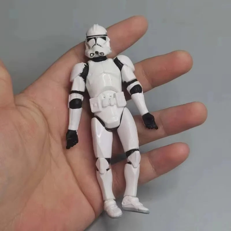 Hot Sale 3.75-Inch Genuine Hasbro Bulk Cargo Star Wars Figurine Series With White Soldier Body Moveme Model Ornaments Gifts Toys