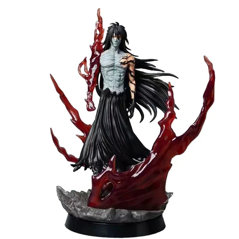 BLEACH Kurosaki Ichigo Anime Game Figure Bleach Ulquiorra Cifer/Toshiro Hitsugaya Action Figure GK Statue Model Doll Toy Gifts