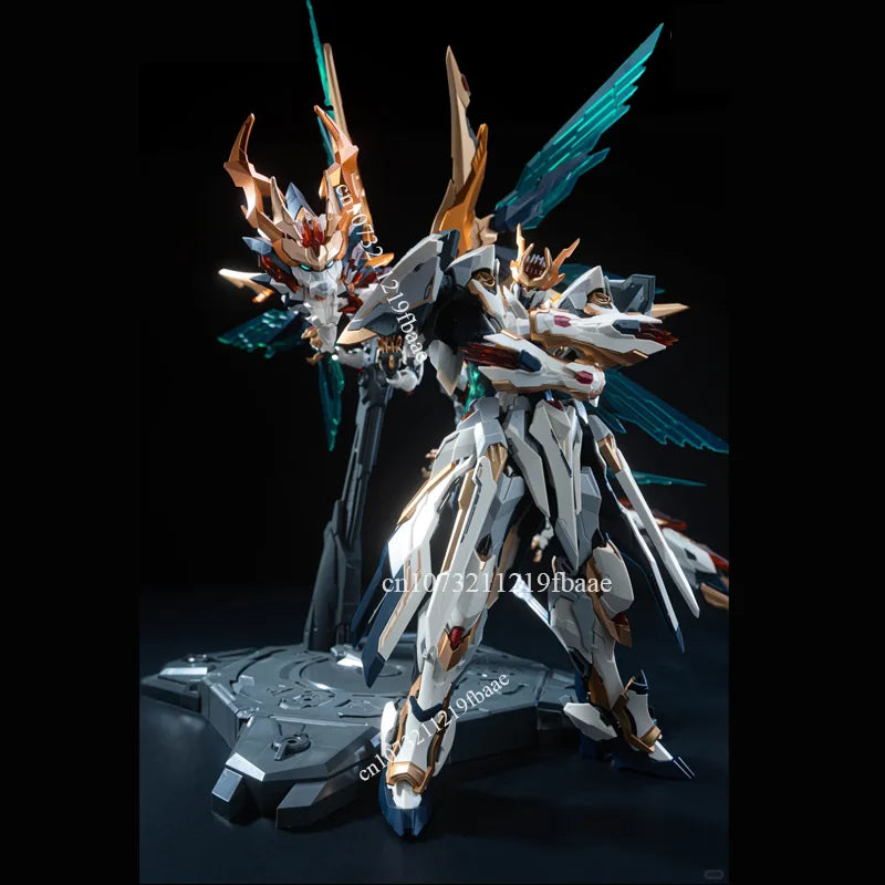 In Stock HUANG DI YING LONG MG 1/100 Assembly Model Kit EMP-01 MC-01 Alloy Skeleton Mecha Toy Action Figure Robot Kids Gifts