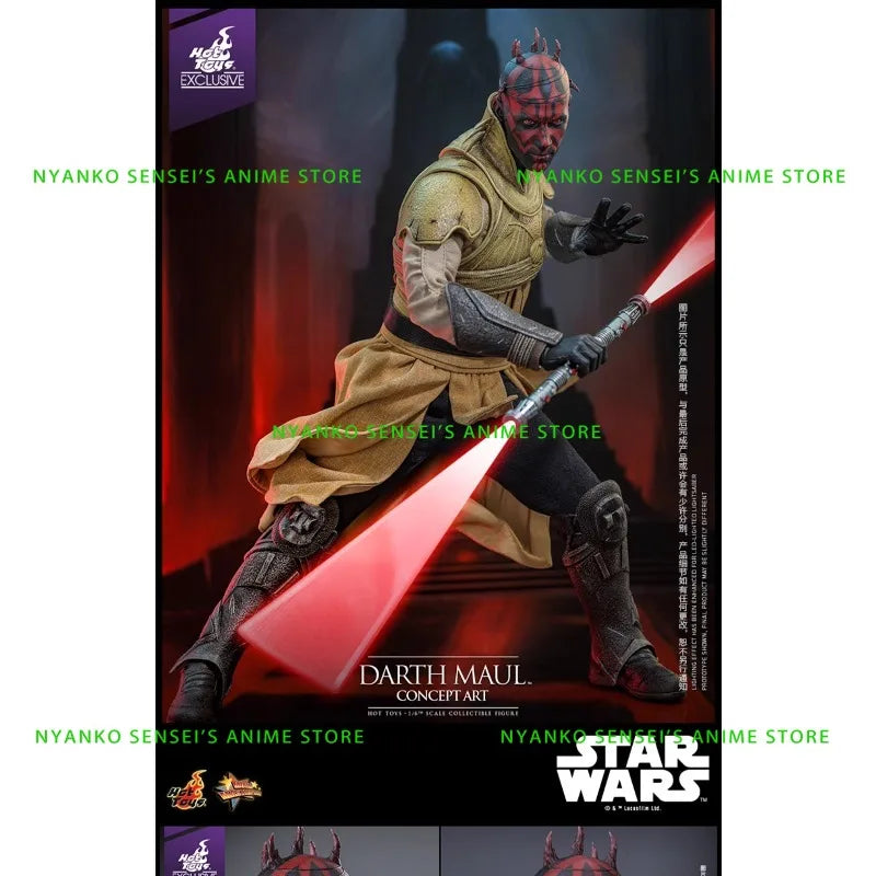 In Stock Hot Toys Star Wars: Episode I Darth Maul Concept Art Version 1:6 Scale Collectible Action Figure Anime Models Toy Gift