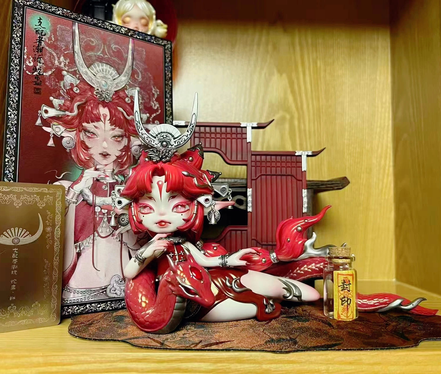 New Dominator Svia Solomon Goddess Figure Angel Teras Doll with Wings Vintage Gothic Sun Queen Designers Toy Art Collection