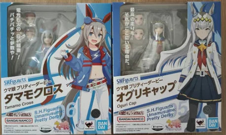 【SF】In Stock BANDAI SPIRITS S.H.Figuarts PrettyDerby Oguri Cap Tamamo Cross Figures Anime Model Collection