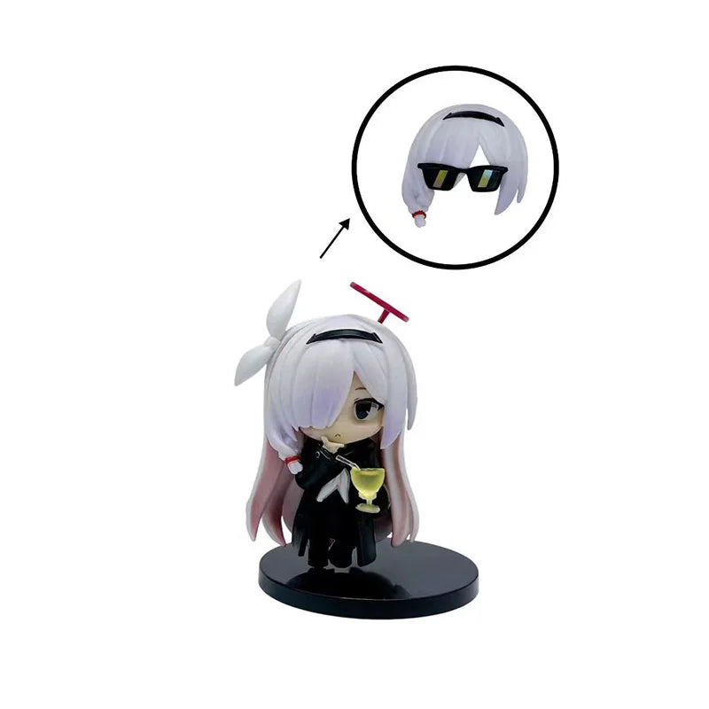 10CM Anime Game Blue Archive Plana Figure Model Toy Doll Aciton Figure PVC Collection Gifts