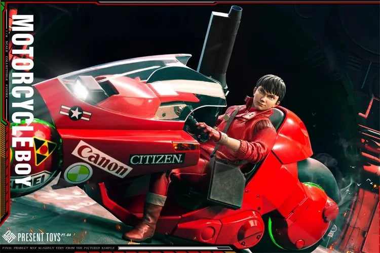 2025 NEW STOCK PRESENT TOYS PT-SP64 1/6 Scale Akira Handsome Young Motorcycle Boy Full Set for 6" Action Figure Model Toys Gifts
