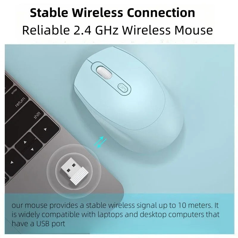 Dual Modus Drahtlose Maus Bluetooth-kompatibel 2,4G Batterie Optical Stille Maus 1600 DPI Für MacBook Laptop PC Spiel Büro
