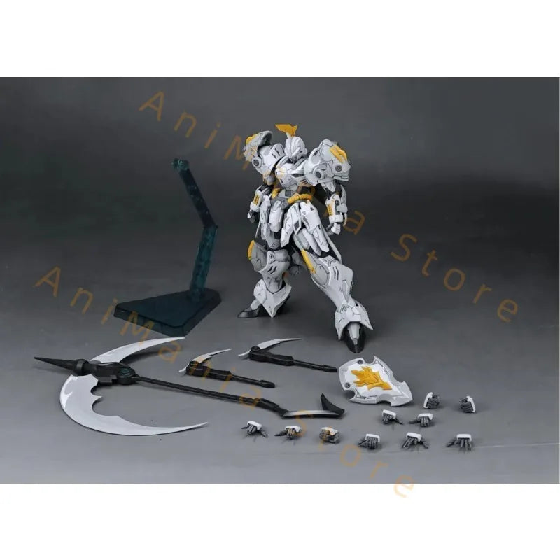 Original SNAA HG 1/144 SC-007 Iron Sickle Assembly Model Kit Knight Action Figure Robot Plastic Model Collection Customized Toys