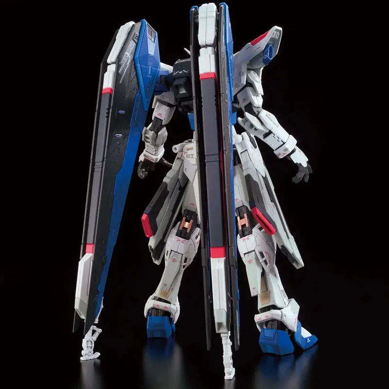 Bandai Original Genuine RG Base Limited 1/144 ZGMF-X10A Freedom Gundam Ver.GCP Anime Model Toys Action Figure Gifts Collectible