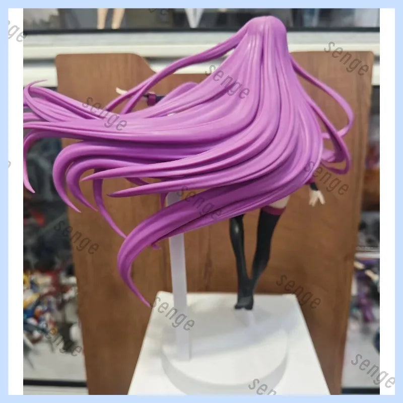 [Genuine in stock] Bandai Banpresto Fate/stay night Medusa Rider Eyepatch Purple Hair Scenic Figure  Gift Hot Selling Ornament
