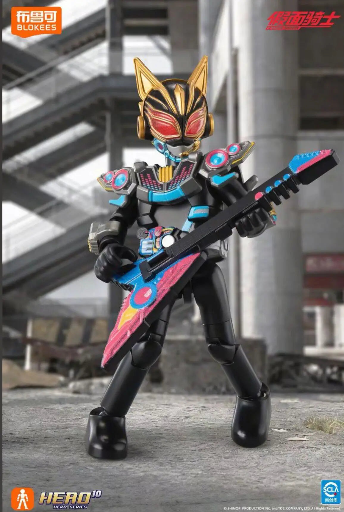 Original Blokees Hero Kamen Rider Galaxy Version Vol.6 - Genesis Myth Blind Box Geatsix Anime Peripheral Collection Toys Gifts