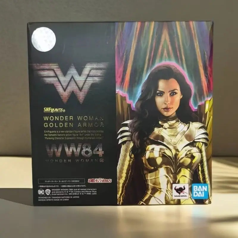 [Bandai Original] Hot-selling Toy SHF Wonder Woman Eagle Armor Version 1984 WW84 Poseable Figure Gift Collection
