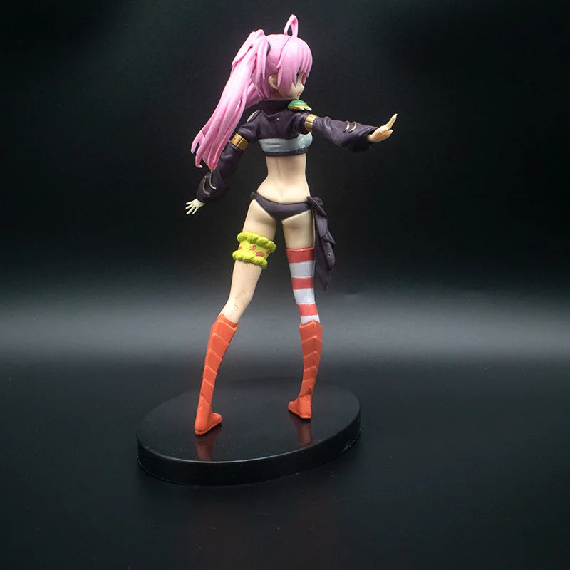 Anime-Figur Milim Nava, damals wurde ich als Schleim wiedergeboren, PVC, 16 cm, süße Actionfigur mit gegabelten Händen, Modell, Kinderspielzeug, Geschenk