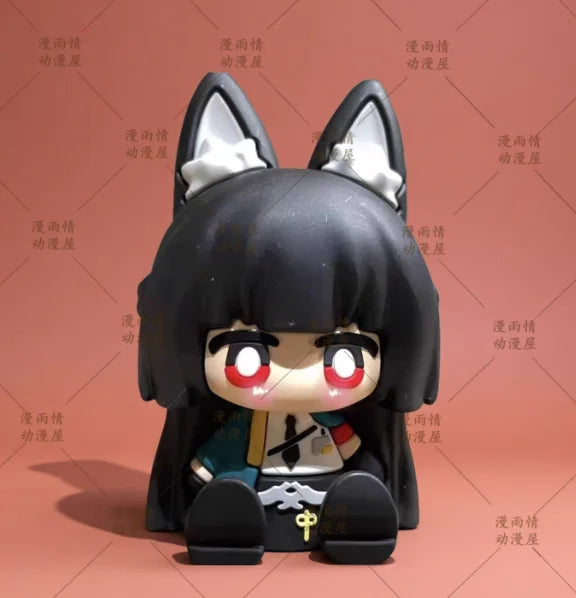 Hot Presale Zenless Zone Zero Ellen Joe Hoshimi Miyabi Asaba Harumasa Cosplay Anime Q Version Model Ornament Desktop Decoration