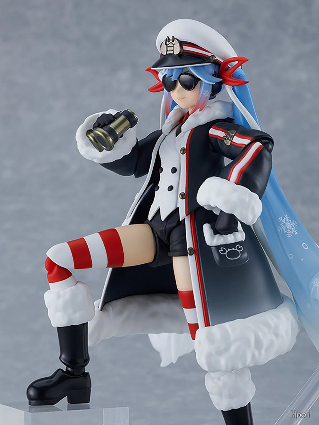 Original Genuine Max Factory Action/Dolls Figma (#EX-066) Vocaloid Hatsune Miku Rabbit Yukine Snow Grand Voyage Ver. H=130mm
