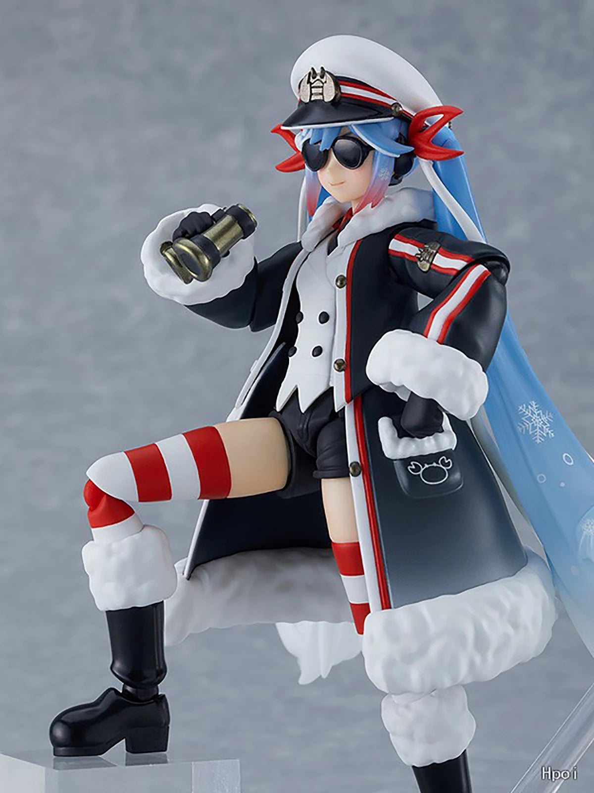 Original Genuine Max Factory Action/Dolls Figma (#EX-066) Vocaloid Hatsune Miku Rabbit Yukine Snow Grand Voyage Ver. H=130mm