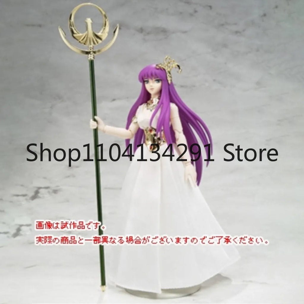 Original Bandai Saint Seiya Cloth Myth Limited Edition Athena Casual Wear Saori Kido Toy Model Collectible Birthday Gift