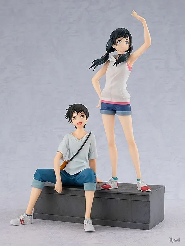 20cm POP UP PARADE Suzume Iwato Anime Girl Figure Suzume no Tojimari Action Figure Your Name Figurine Collectible Model Doll Toy