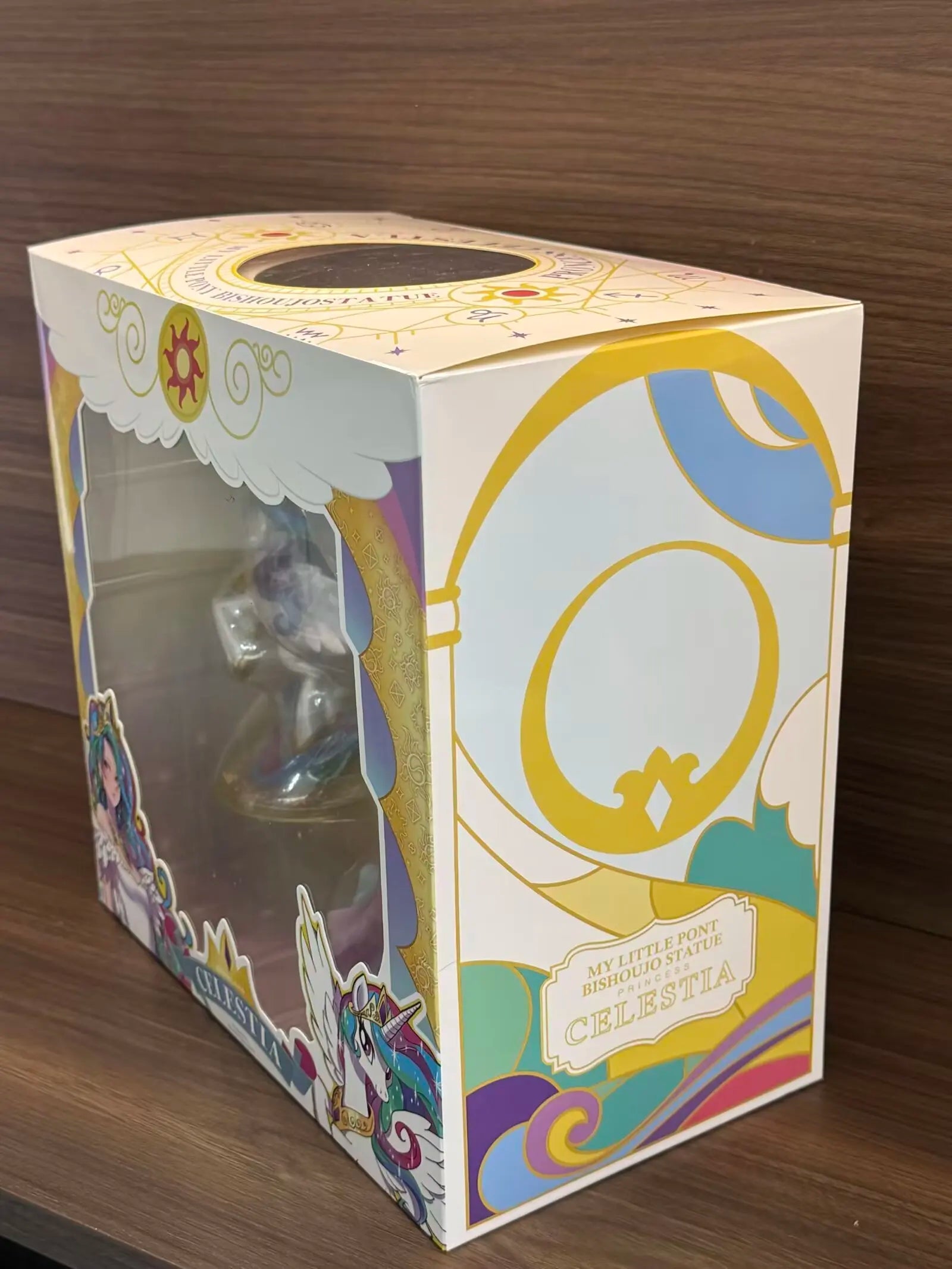 Bishoujo Statue Princess Celestia Twilight Sparkle Fluttershy Anime PVC Action Figure Toy Collection Model Doll