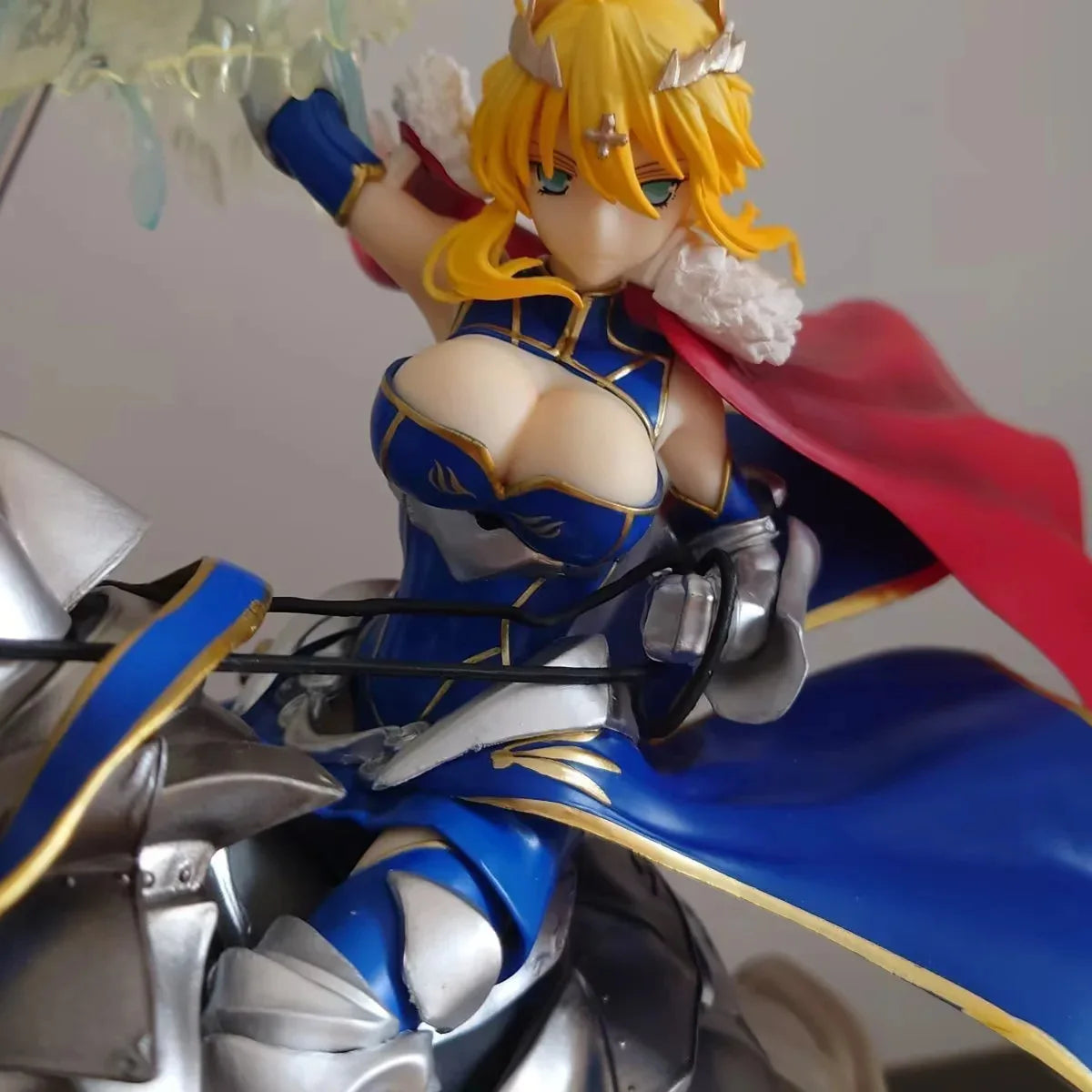 Фигура на Saber Fate/Grand Order Аниме Фигурка Altria Pendragon Екшън Фигурка PVC Готини Момичета Модел Сладка Декорация за Бюро Детски Подаръци