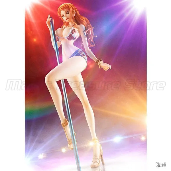【MT】Original MegaHouse POP Limited Edition ONE PIECE Nami New Ver Figure Toy Collection Decoration
