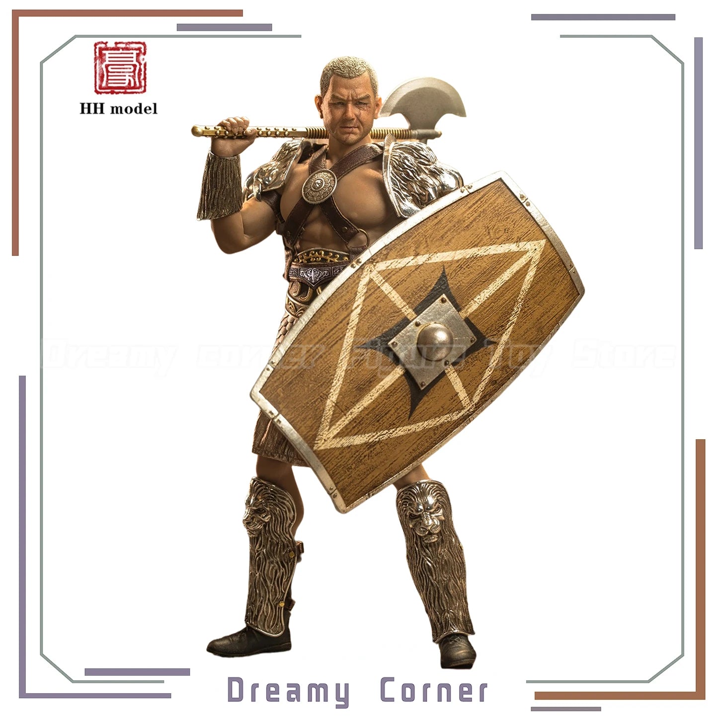 【In Stock】HHMODEL HAOYUTOYS HH18037 Imperial Legion Hunting Ground Fighter Gaul Warrior Set 1/6 Action Figure Model Collection
