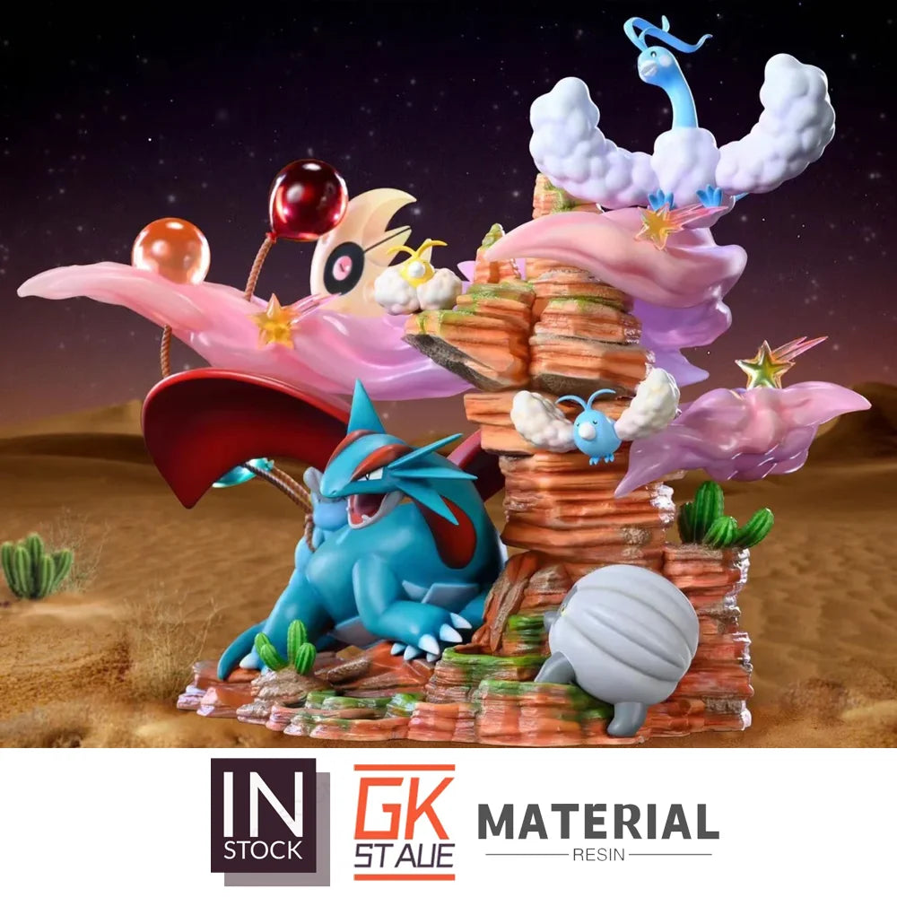 [In Stock] GKStatue [CRESCENT] – Salamence & Altaria & Lunatone Huge Split3-4