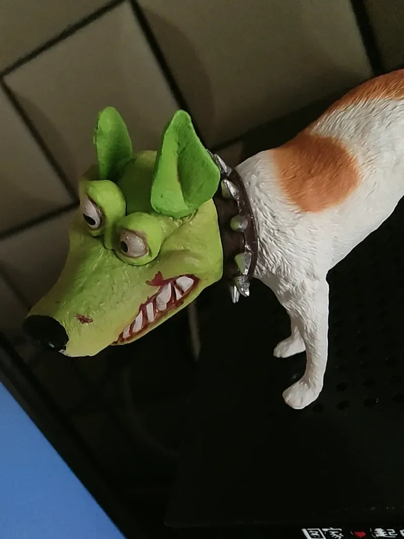 die Maske Hund Anime Actionfigur 7cm Modell Statue Desktop Dekor Ornamente Ideales Weihnachtsgeschenk für Kinder Sammlerspielzeug