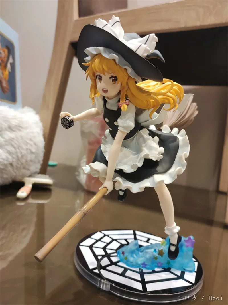 Reimu Hakurei Marisa Kirisame 1/7 100% Genuine Original Anime Figure Toys Collection Model