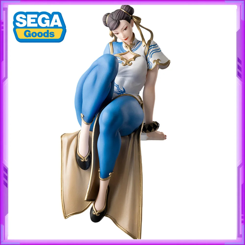 Auf Lager Original SEGA PM Street Fighter 6 Chun-Li PVC Anime Figuren Action Figur Modell Spielzeug Geschenk