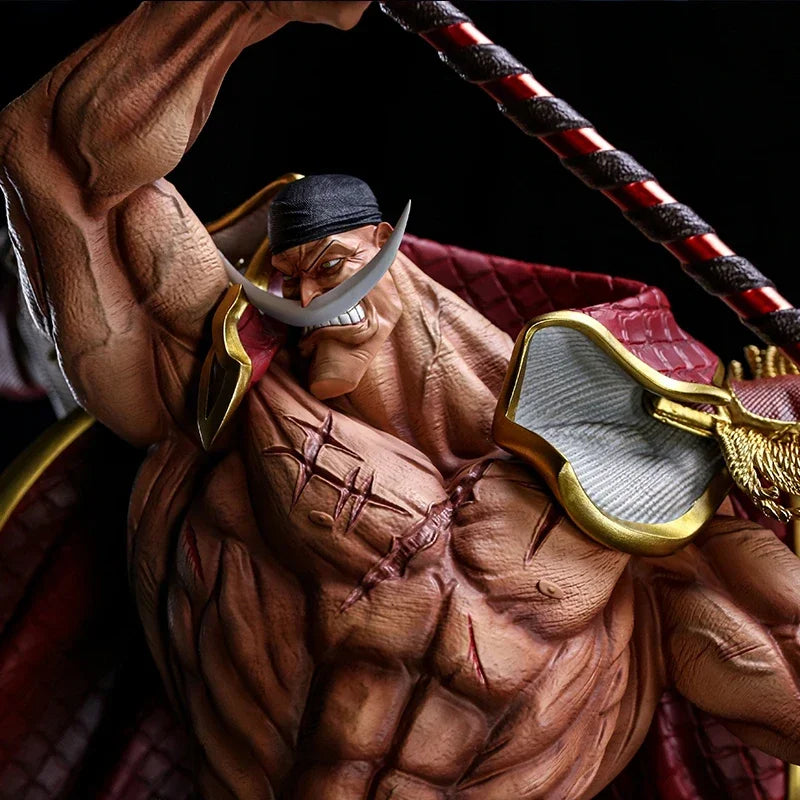 One Piece 41cm Anime Figure Edward Newgate Pvc Decisive Battle on Top Collection Desktop Ornament Decoration Children Gift Toys