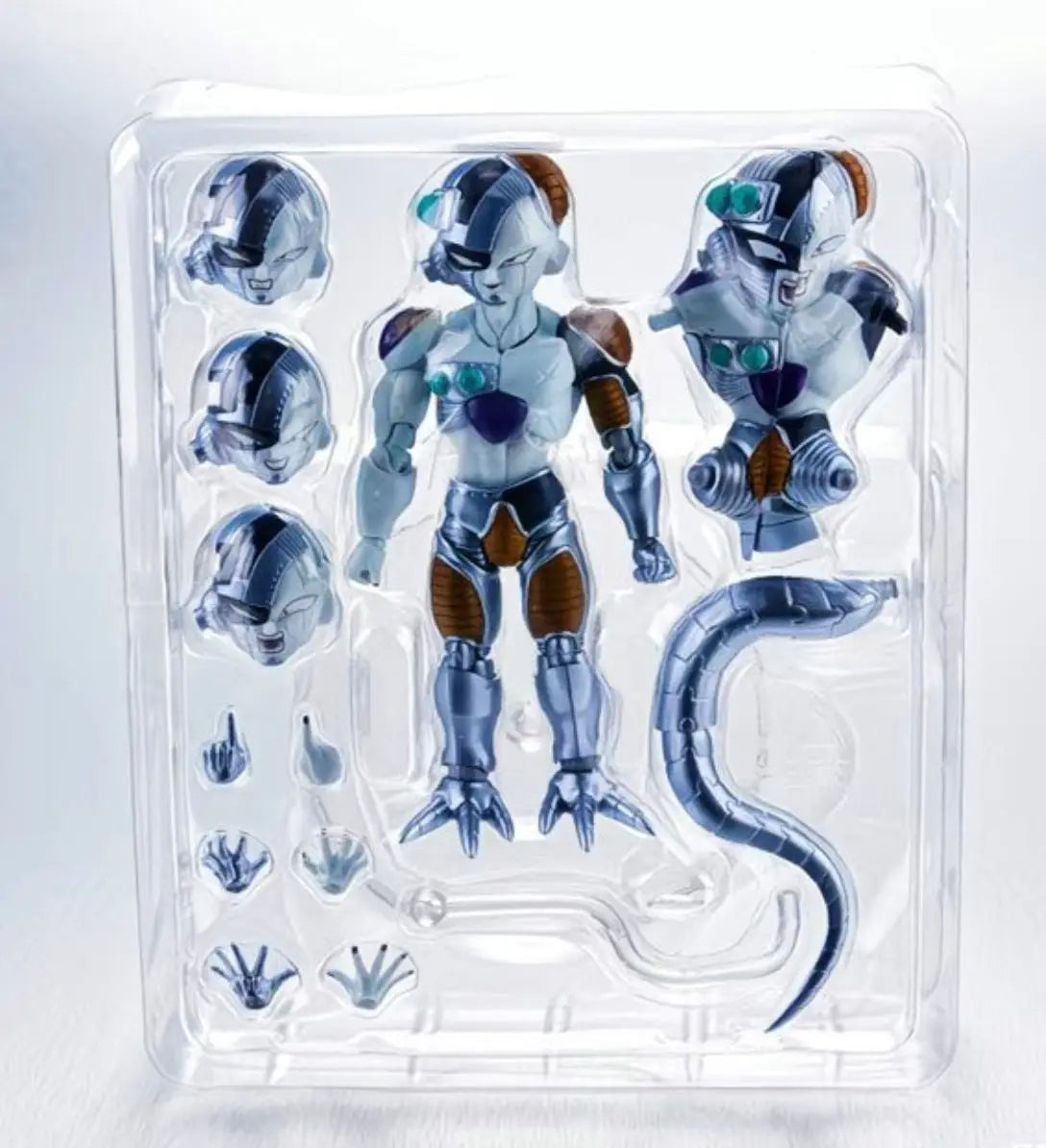 Original Bandai Dragon Ball Z S.H.Figuarts SHF Super Saiyan MECHA FRIEZA PVC In Stock Anime Action Figures Model Toys