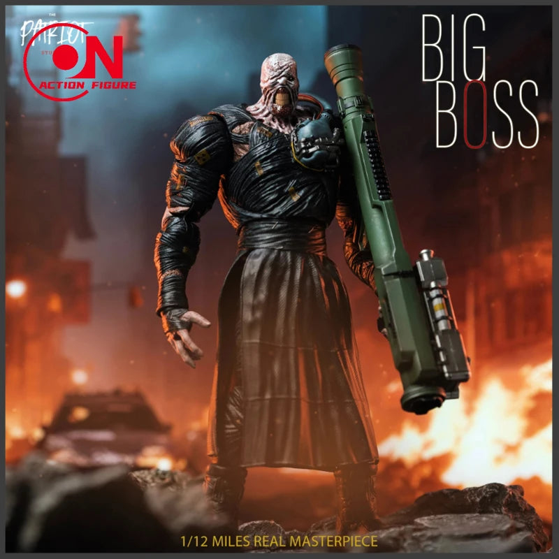 Patriot studio 1/12 Scale Big Boss Action Figure 6" Male Soldier Figurine Full Set Model Toy
