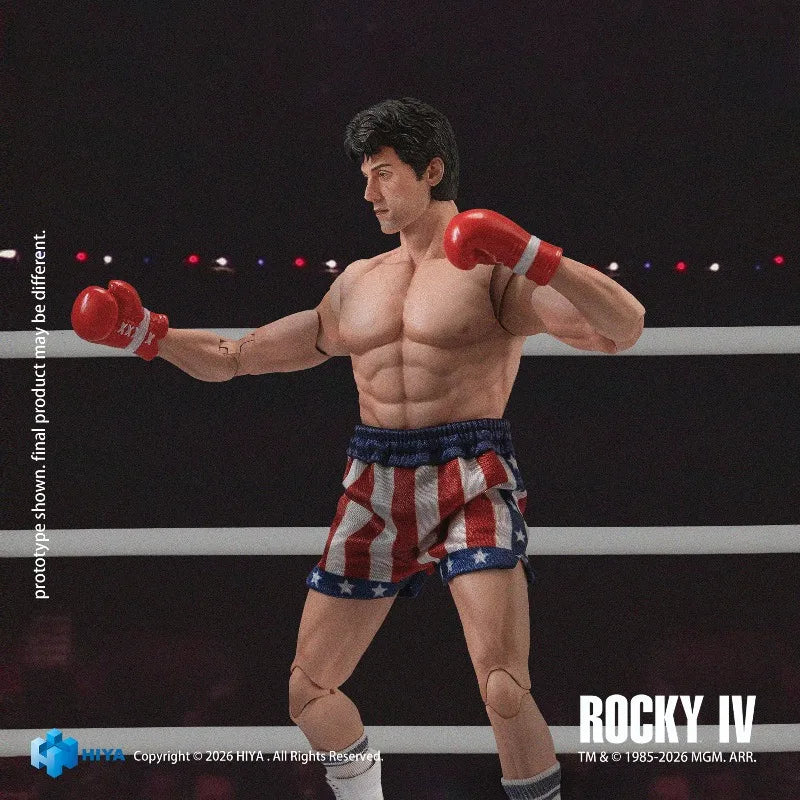 Pre-sale HIYA Rocky 4 Rocky Boxer Edition 1/12 Super Action Figure Toy Gift Collection