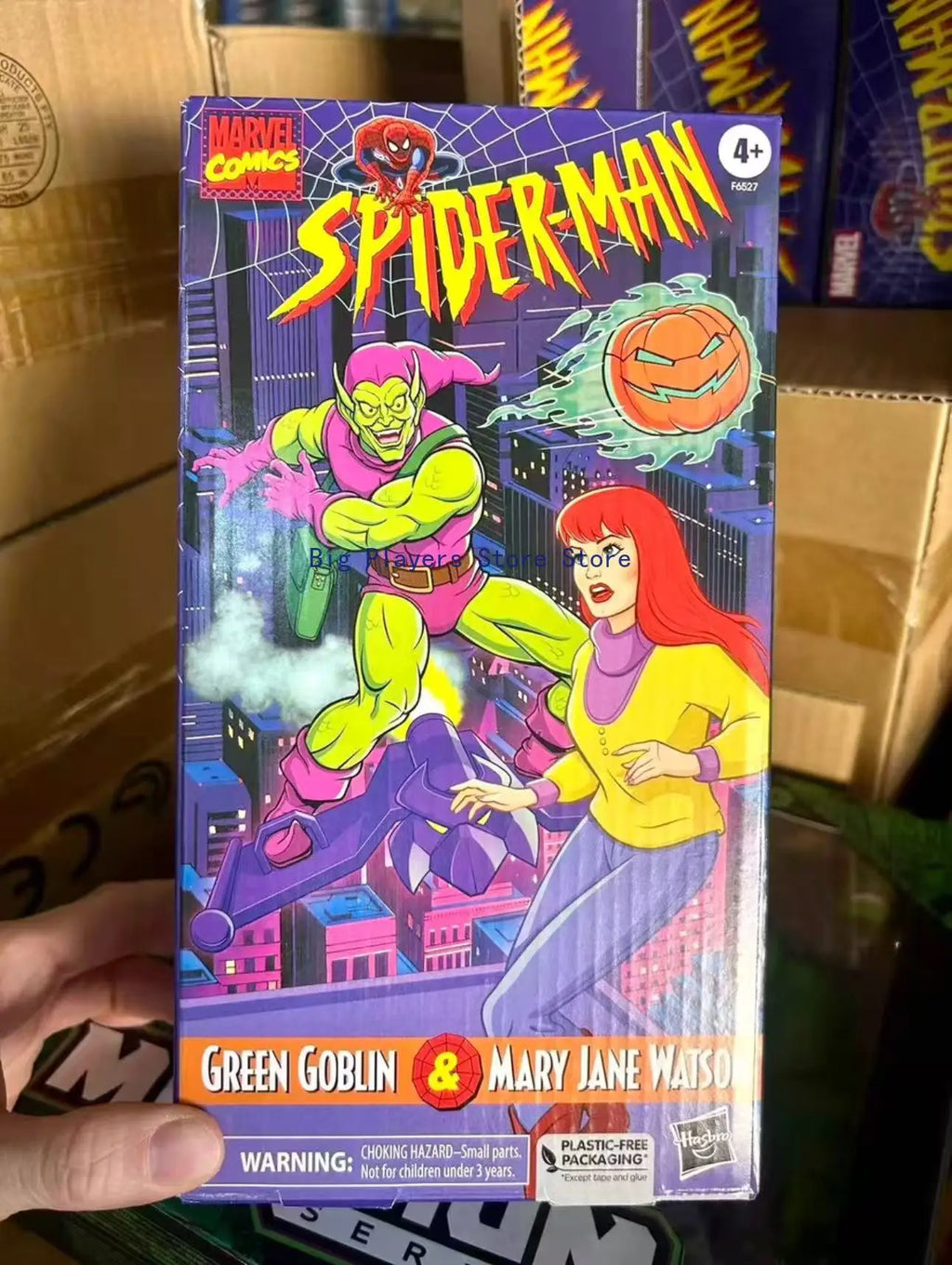 Hasbro Marvel Legends Green Goblin Mary Jane Retro Video Tape Series Double Set 6-inch Action Figure Figure