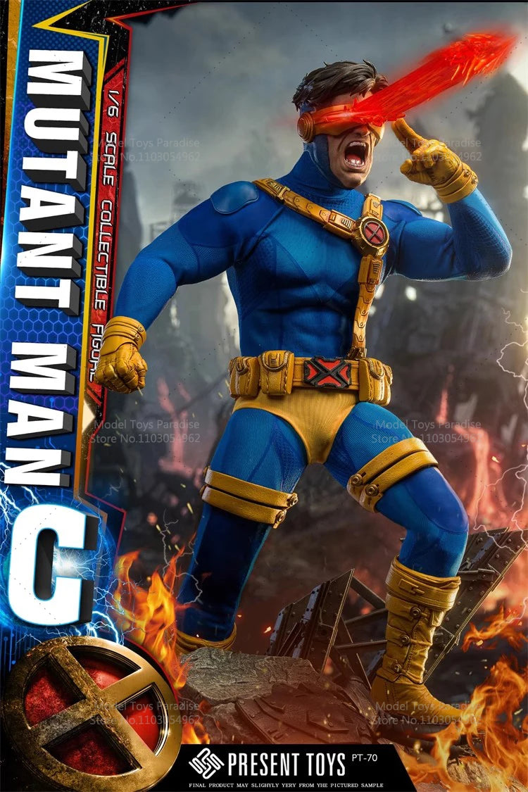 PRESENT TOYS PT-sp70 PT-sp71 1/6 Collectible Toys Cyclops Super Hero Men Soldier 12inch Action Figure Model Gifts