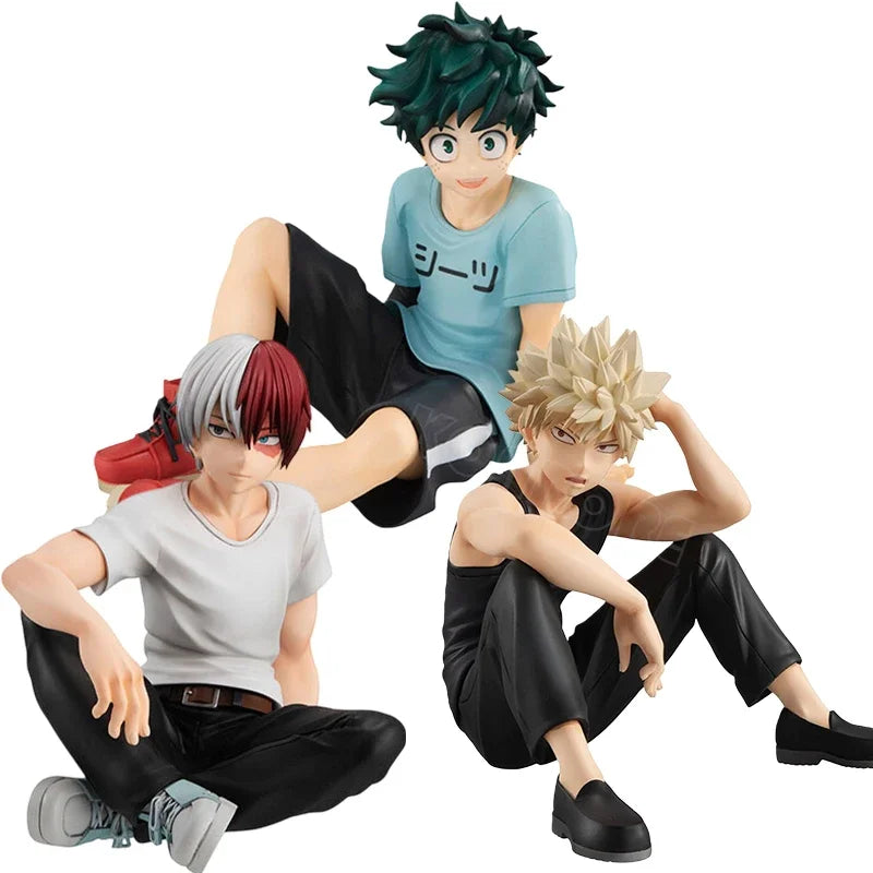 My Hero Academia Hado Nejire Anime Figure Boku no Hero Midoriya Izuku/Bakugo Katsuki/Asui Tsuyu Action Figure Model Doll Toys